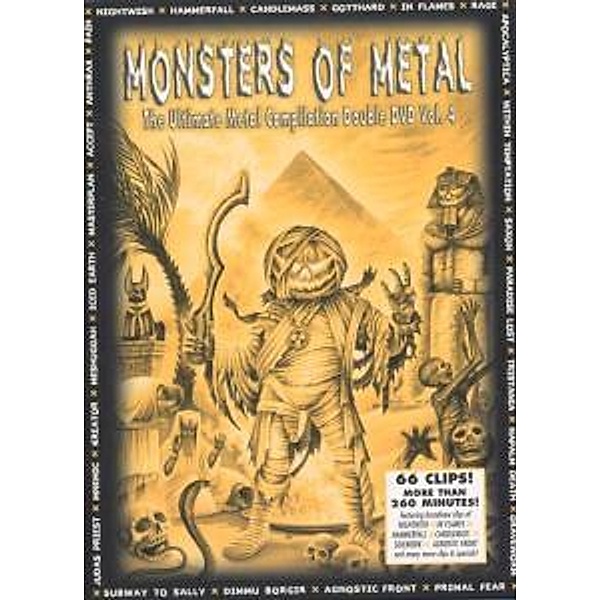 Monsters Of Metal Vol.4, Diverse Interpreten