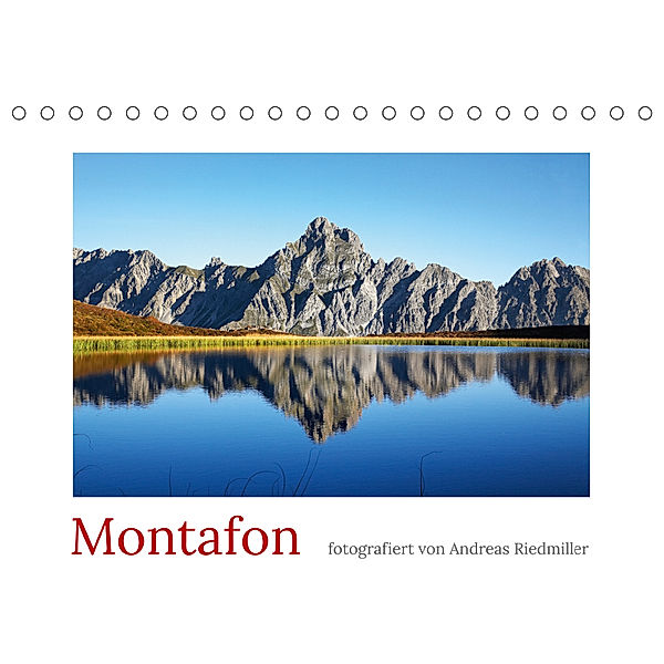 Montafon (Tischkalender 2019 DIN A5 quer), Andreas Riedmiller