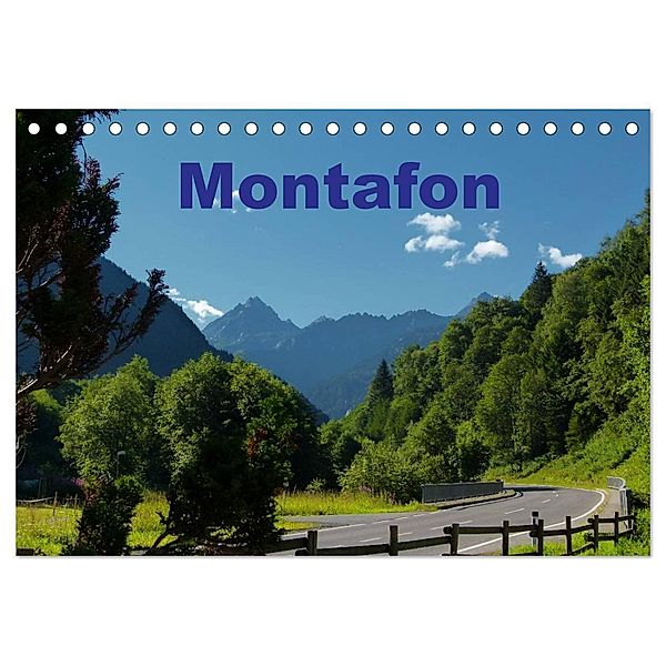Montafon (Tischkalender 2024 DIN A5 quer), CALVENDO Monatskalender, Brigitte Dürr