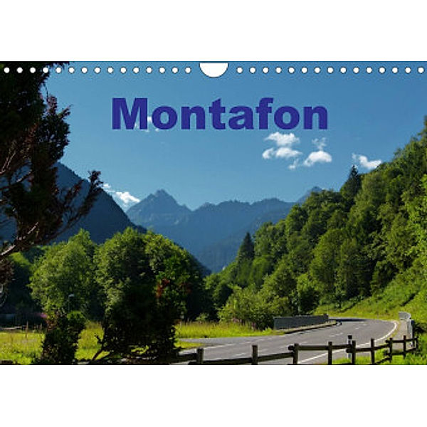 Montafon (Wandkalender 2022 DIN A4 quer), Brigitte Dürr