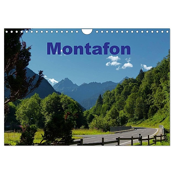 Montafon (Wandkalender 2024 DIN A4 quer), CALVENDO Monatskalender, Brigitte Dürr