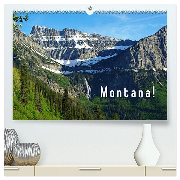 Montana! (hochwertiger Premium Wandkalender 2024 DIN A2 quer), Kunstdruck in Hochglanz, Claudio Del Luongo