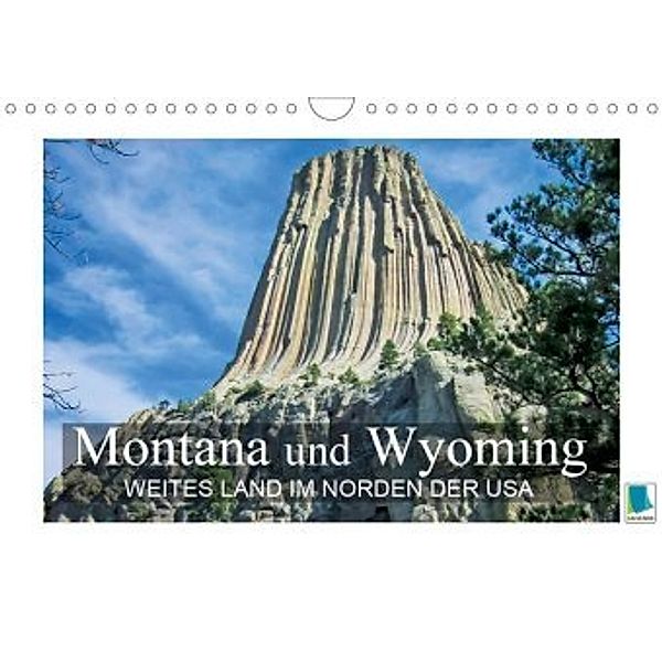 Montana und Wyoming - Weites Land im Norden der USA (Wandkalender 2020 DIN A4 quer)