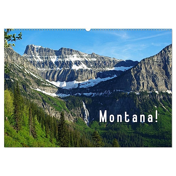 Montana! (Wandkalender 2024 DIN A2 quer), CALVENDO Monatskalender, Claudio Del Luongo