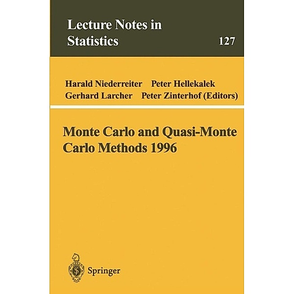 Monte Carlo and Quasi-Monte Carlo Methods 1996 / Lecture Notes in Statistics Bd.127