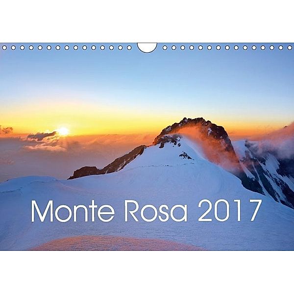 Monte Rosa (Wandkalender 2017 DIN A4 quer), Michael Kehl