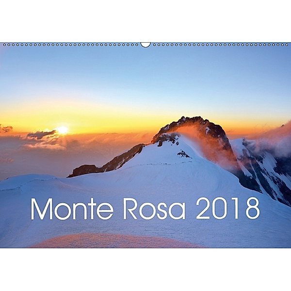 Monte Rosa (Wandkalender 2018 DIN A2 quer), Michael Kehl