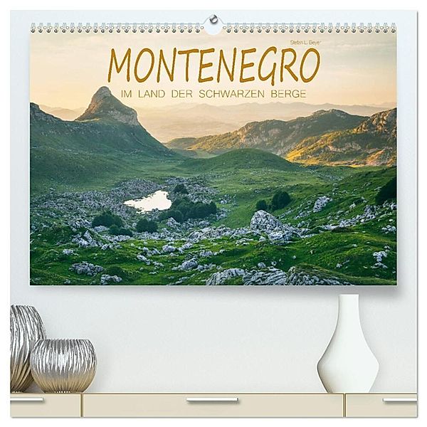 Montenegro - Im Land der schwarzen Berge (hochwertiger Premium Wandkalender 2025 DIN A2 quer), Kunstdruck in Hochglanz, Calvendo, Stefan L. Beyer