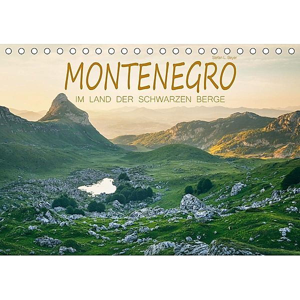 Montenegro - Im Land der schwarzen Berge (Tischkalender 2020 DIN A5 quer), Stefan L. Beyer