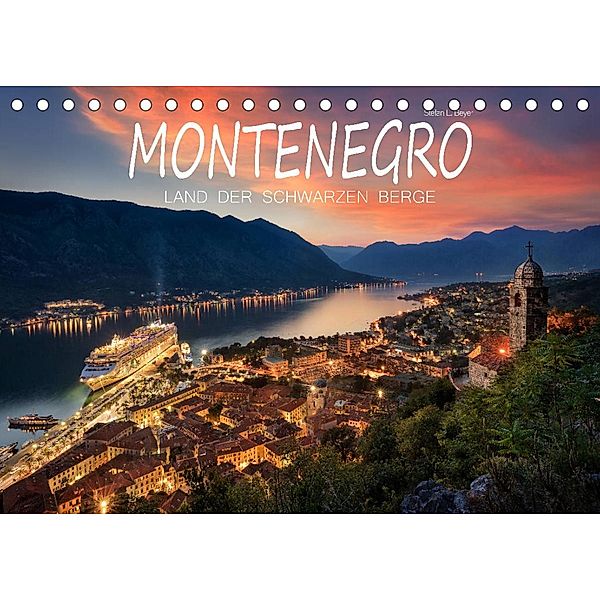 Montenegro - Land der schwarzen Berge (Tischkalender 2023 DIN A5 quer), Stefan L. Beyer