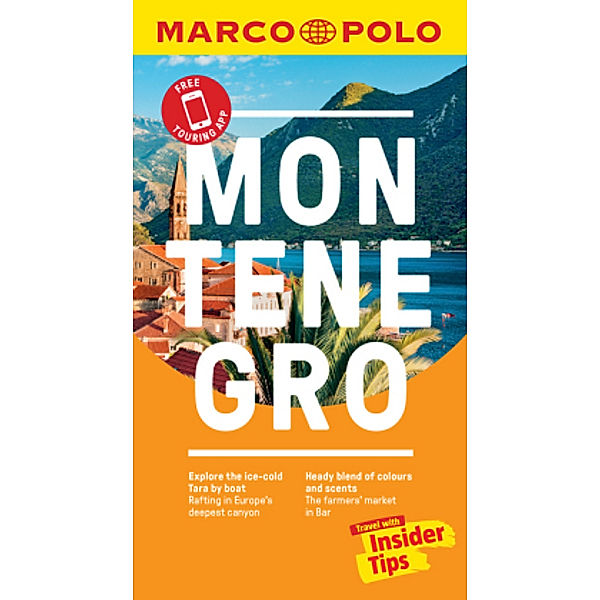 Montenegro Marco Polo Pocket Travel Guide - with pull out map