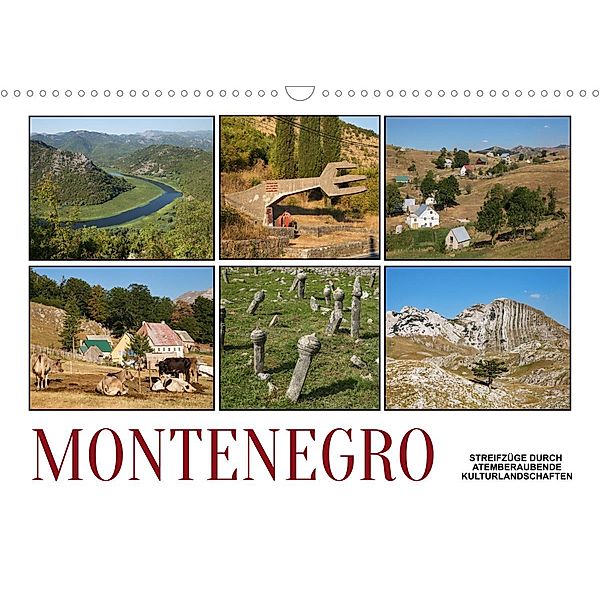 Montenegro - Streifzüge durch atemberaubende Kulturlandschaften (Wandkalender 2022 DIN A3 quer), Christian Hallweger
