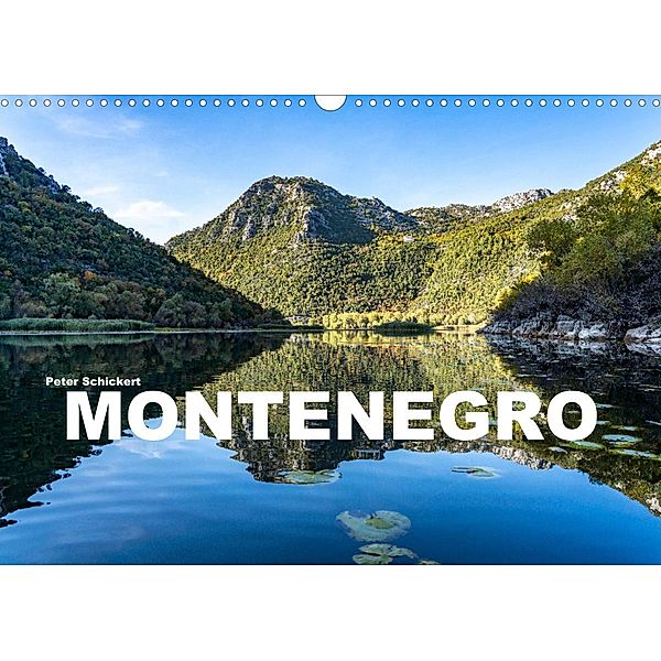 Montenegro (Wandkalender 2022 DIN A3 quer), Peter Schickert