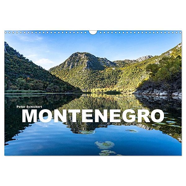 Montenegro (Wandkalender 2024 DIN A3 quer), CALVENDO Monatskalender, Peter Schickert