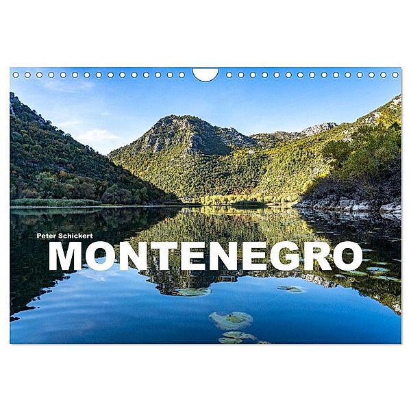 Montenegro (Wandkalender 2024 DIN A4 quer), CALVENDO Monatskalender, Peter Schickert