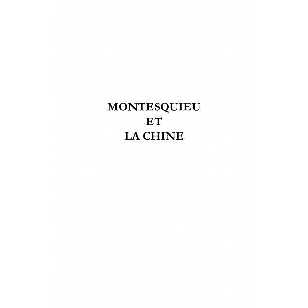 Montesquieu et la Chine / Hors-collection, Robert Fotsing Mangoua