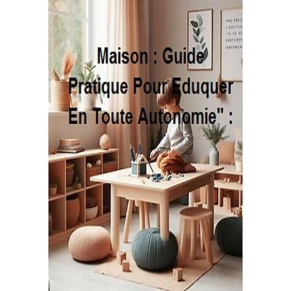 Montessori A La Maison : Guide Pratique Pour Eduquer En Toute Autonomie :, Harouni Kamel
