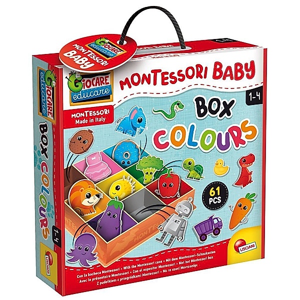 LiscianiGiochi MONTESSORI BABY Box - Farben