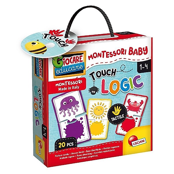 LiscianiGiochi Montessori Baby Touch - Logic