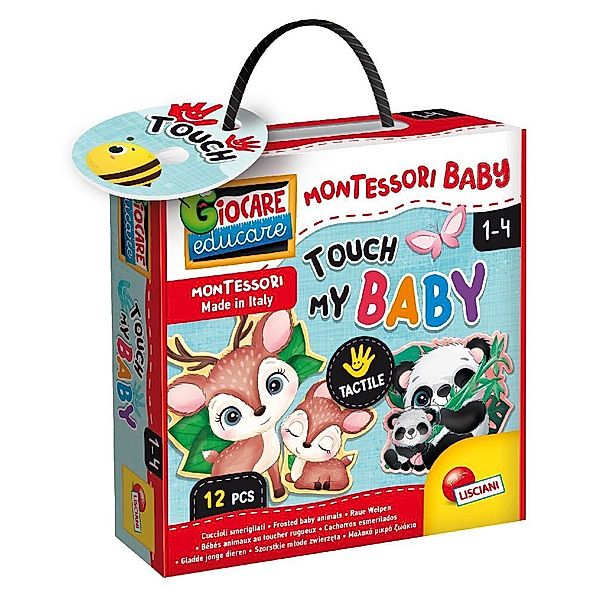 LiscianiGiochi Montessori Baby Touch - My Baby