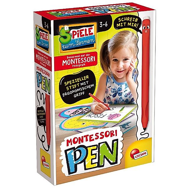 LiscianiGiochi Montessori Pen Basic Display 12