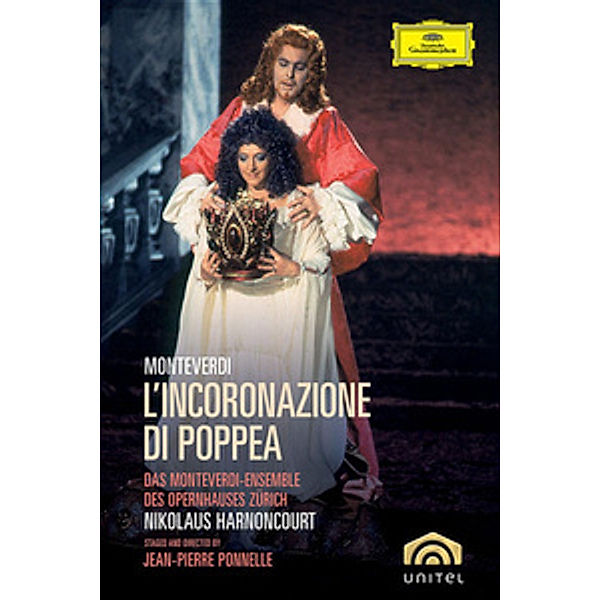 Monteverdi: L'Incoronazione di Poppea, Gunther Schmidt, Yakar, Harnoncourt, Monteverdi Ens.zürich