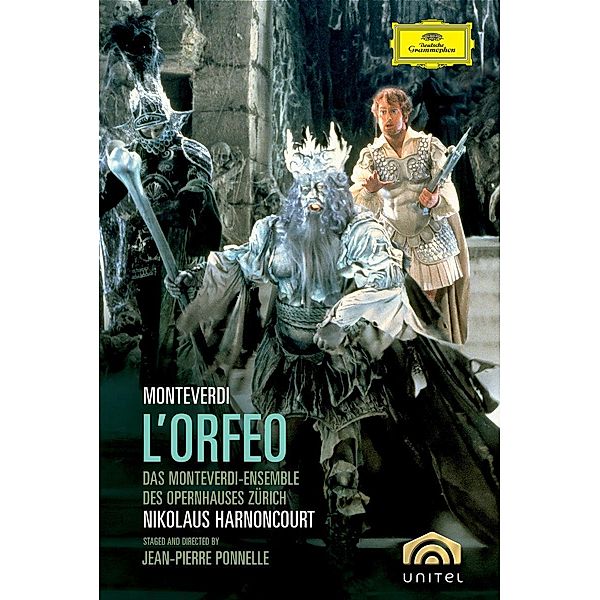 Monteverdi: L'Orfeo, Huttenlocher, Araiza, Harnoncourt, MONTEVERDI E.ZÜRI