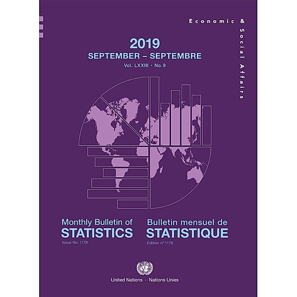 Monthly Bulletin of Statistics, September 2019/Bulletin mensuel de statistique, Septembre 2019 / Monthly Bulletin of Statistics / Bulletin Mensuel de Statistique (Ser. Q)