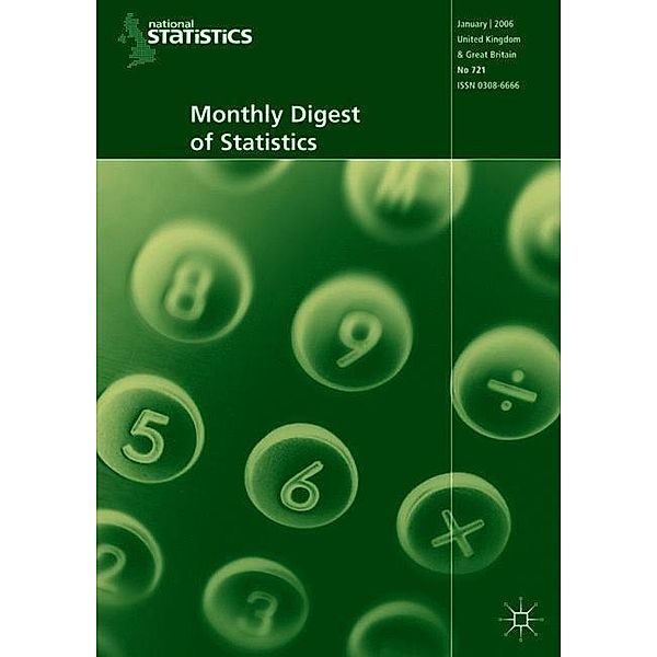 Monthly Digest of Statistics Vol 747, March 2008, NA NA