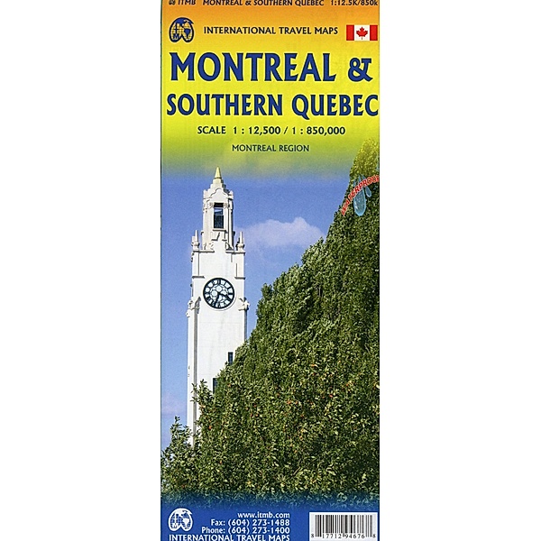 Montreal 1 : 12 500 & Southern Quebec 1 : 850 000