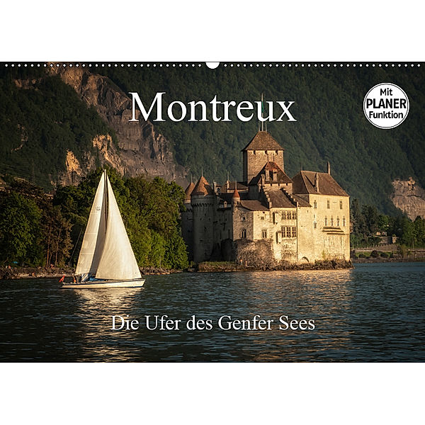 Montreux - Die Ufer des Genfer SeesCH-Version (Wandkalender 2019 DIN A2 quer), Alain Gaymard