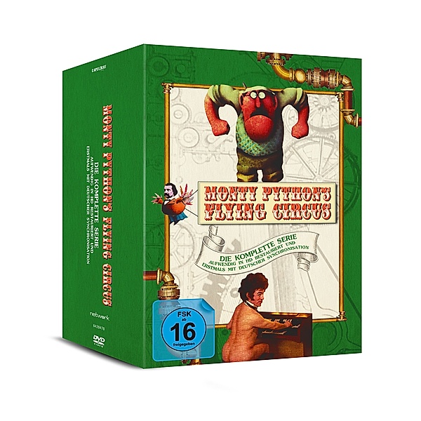 Monty Python's Flying Circus - Die komplette Serie auf DVD (Staffel 1-4), Monty Python