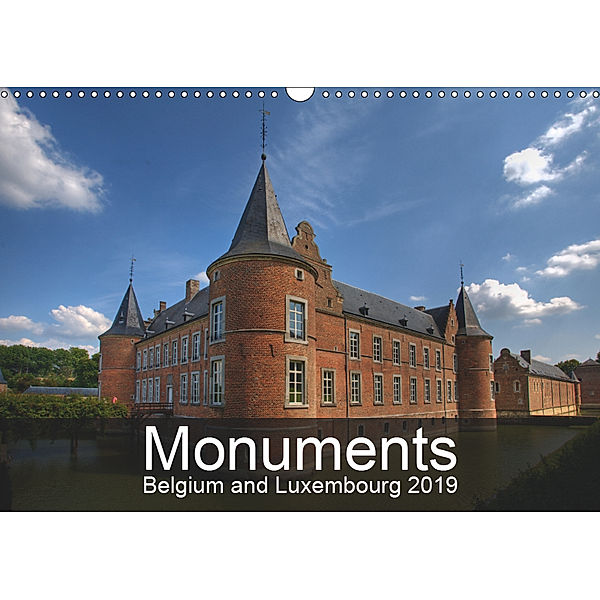 Monuments of Belgium and Luxembourg 2019 (Wall Calendar 2019 DIN A3 Landscape), Sebastian Wallroth