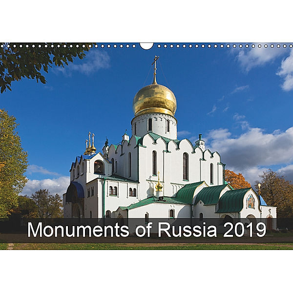 Monuments of Russia 2019 (Wall Calendar 2019 DIN A3 Landscape), Sebastian Wallroth