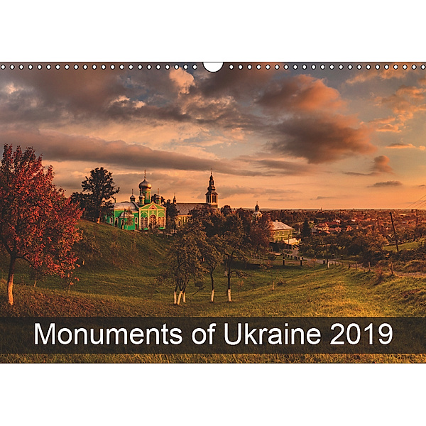 Monuments of Ukraine 2019 (Wall Calendar 2019 DIN A3 Landscape), Sebastian Wallroth