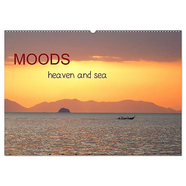 MOODS / heaven and sea (Wandkalender 2024 DIN A2 quer), CALVENDO Monatskalender, photografie-iam.ch