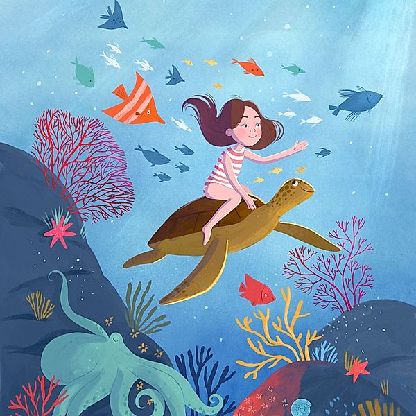 Moon girl in the underwater kingdom, Marina B