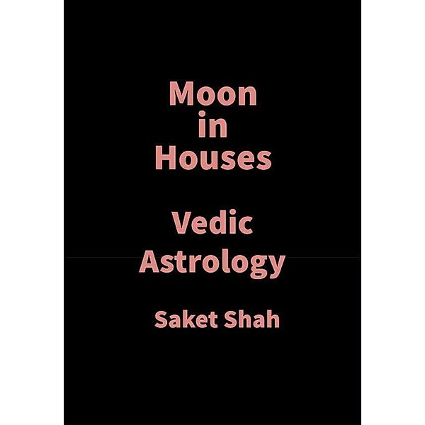 Moon in Houses, Saket Shah