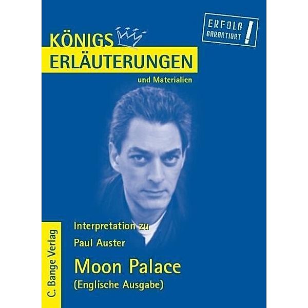 Moon Palace von Paul Auster. Textanalyse und Interpretation in englischer Sprache., Maria-Felicitas Herforth