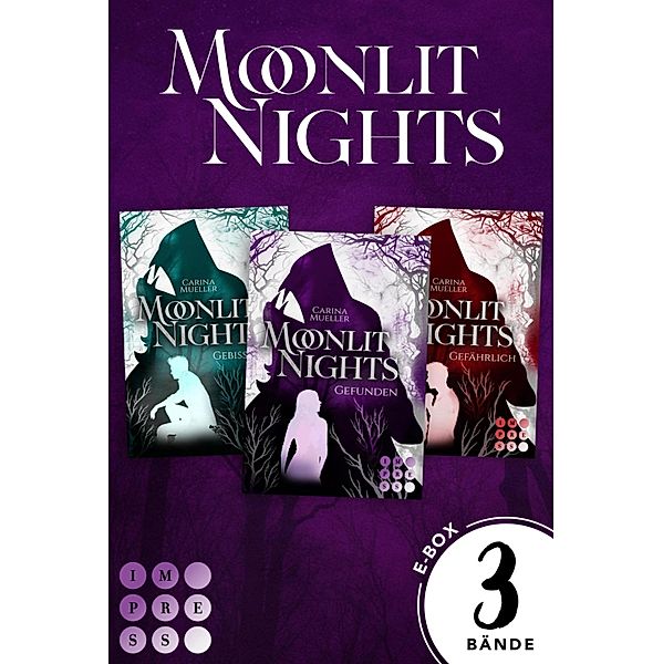 Moonlit Nights: Alle drei Bände in einer E-Box! / Moonlit Nights, Carina Mueller