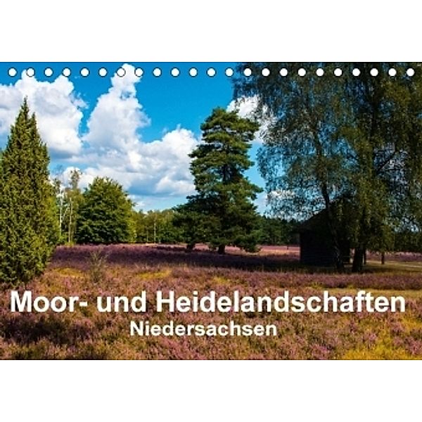 Moor- und Heidelandschaften Niedersachsen (Tischkalender 2017 DIN A5 quer), Heinz E. Hornecker