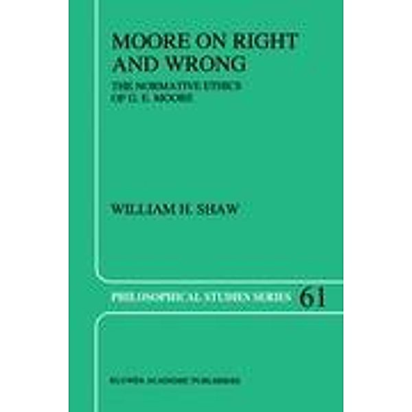 Moore on Right and Wrong, W.H. Shaw