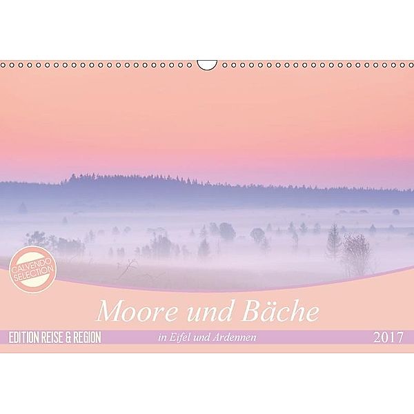 Moore und Bäche in Eifel und Ardennen (Wandkalender 2017 DIN A3 quer), Rolf Schnepp