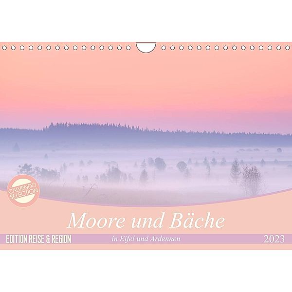 Moore und Bäche in Eifel und Ardennen (Wandkalender 2023 DIN A4 quer), Rolf Schnepp