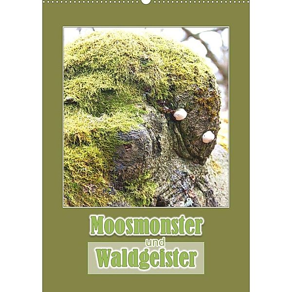 Moosmonster und Waldgeister (Wandkalender 2023 DIN A2 hoch), Angelika keller