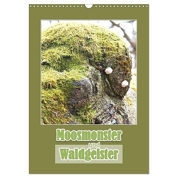 Moosmonster und Waldgeister (Wandkalender 2024 DIN A3 hoch), CALVENDO Monatskalender, Angelika keller