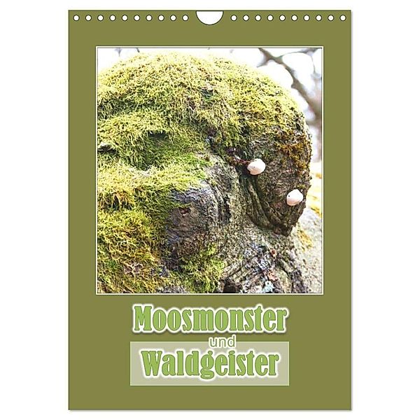 Moosmonster und Waldgeister (Wandkalender 2024 DIN A4 hoch), CALVENDO Monatskalender, Angelika keller