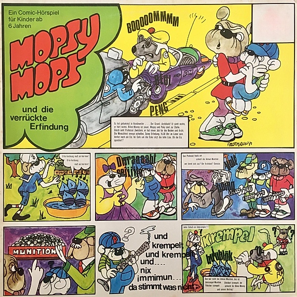 Mopsy Mops - 3 - Mopsy Mops und die verrückte Erfindung, Konrad Halver