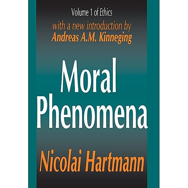 Moral Phenomena, Nicolai Hartmann