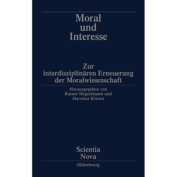 Moral und Interesse / Jahrbuch des Dokumentationsarchivs des österreichischen Widerstandes